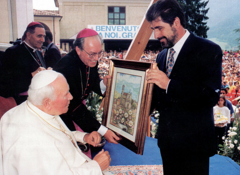 I doni della comunità... da Giuseppe, un artista locale.