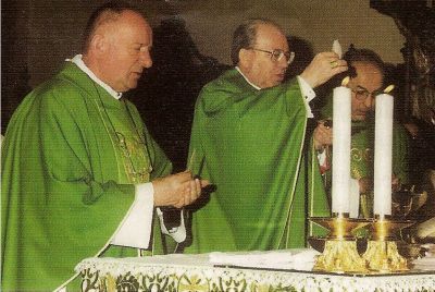 foto de Card Re con don Giuseppe