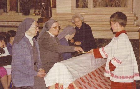 Carissime suor Maxima, suor Lourdes, suor Felisa e suor Lidia