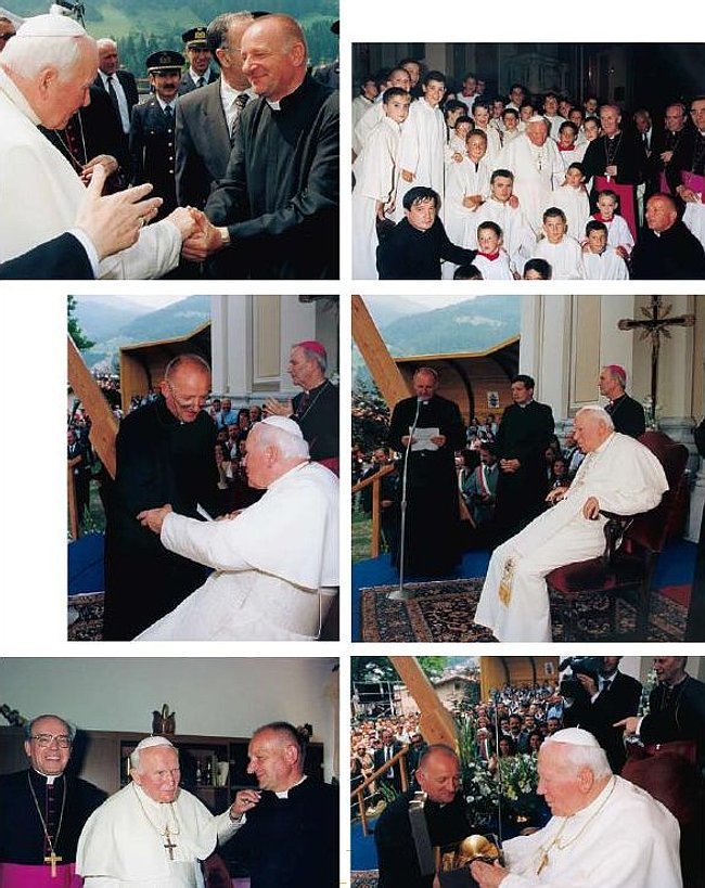 don giuseppe con il papa