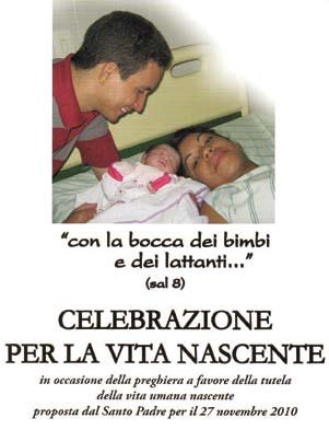 Lettera dagli amici del PROGETTO CICOGNA