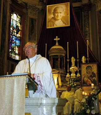 Messa papa