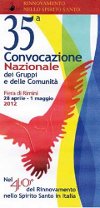 Borno: andiamo alla 35ª Convocazione Nazionale del Rinnovamento nello Spirito