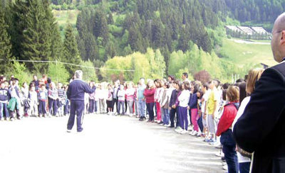 Festa degli alberi a Borno