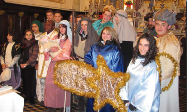 presepio vivente lozio