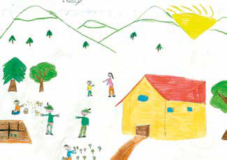 Uscita con i bambini delle locali Scuole Materne e Primarie in località Cassì