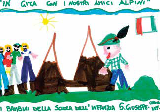 uscita bambini con alpini