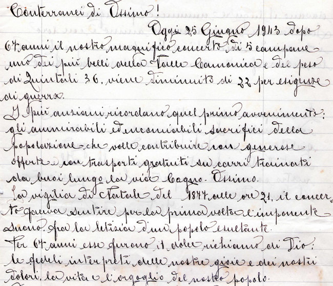 a proposito di “Don Raffaele Giudici: un doveroso ricordo” 