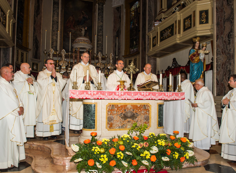 Domenica 25 settembre 2016 mons Marco Busca, nuovo vescovo di Mantova, ha celebrato la S. Messa alle ore 17,00 in quella che è stata la sua prima parrocchia da curato dal 1991 al 1994.