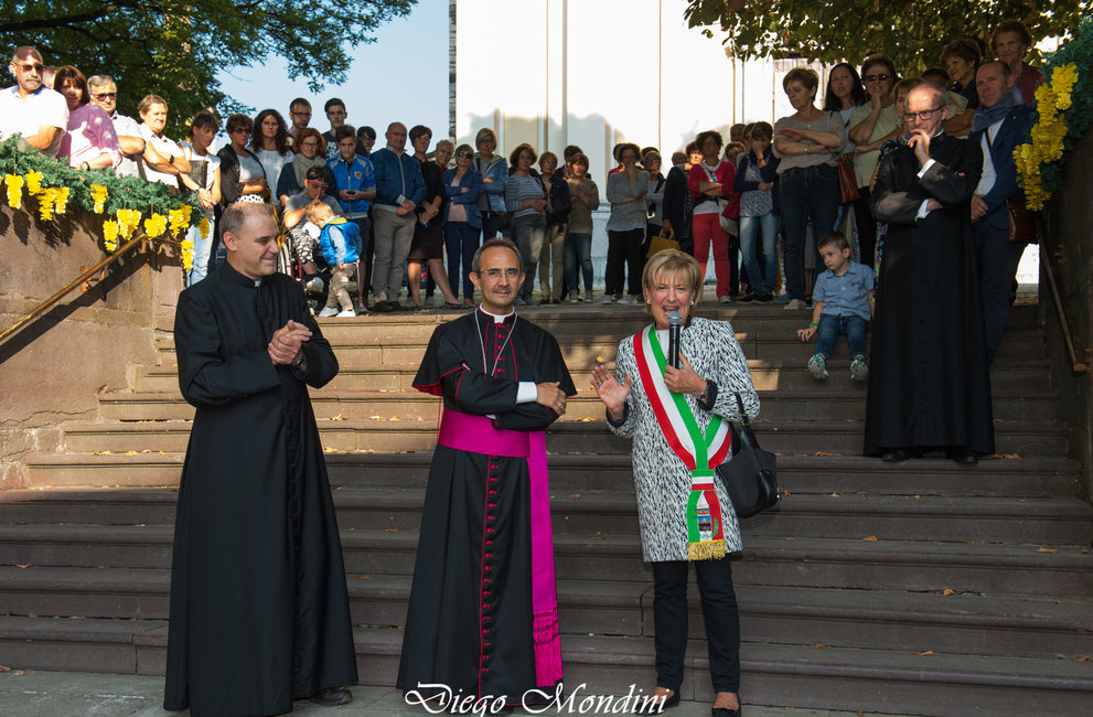 Con il nuovo Vescovo Mons. Busca... per noi sempre don Marco.