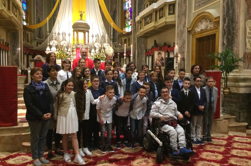 CRESIMA E PRIMA COMUNIONE