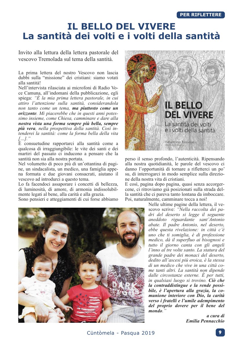 Cuntomela Pasqua 2019