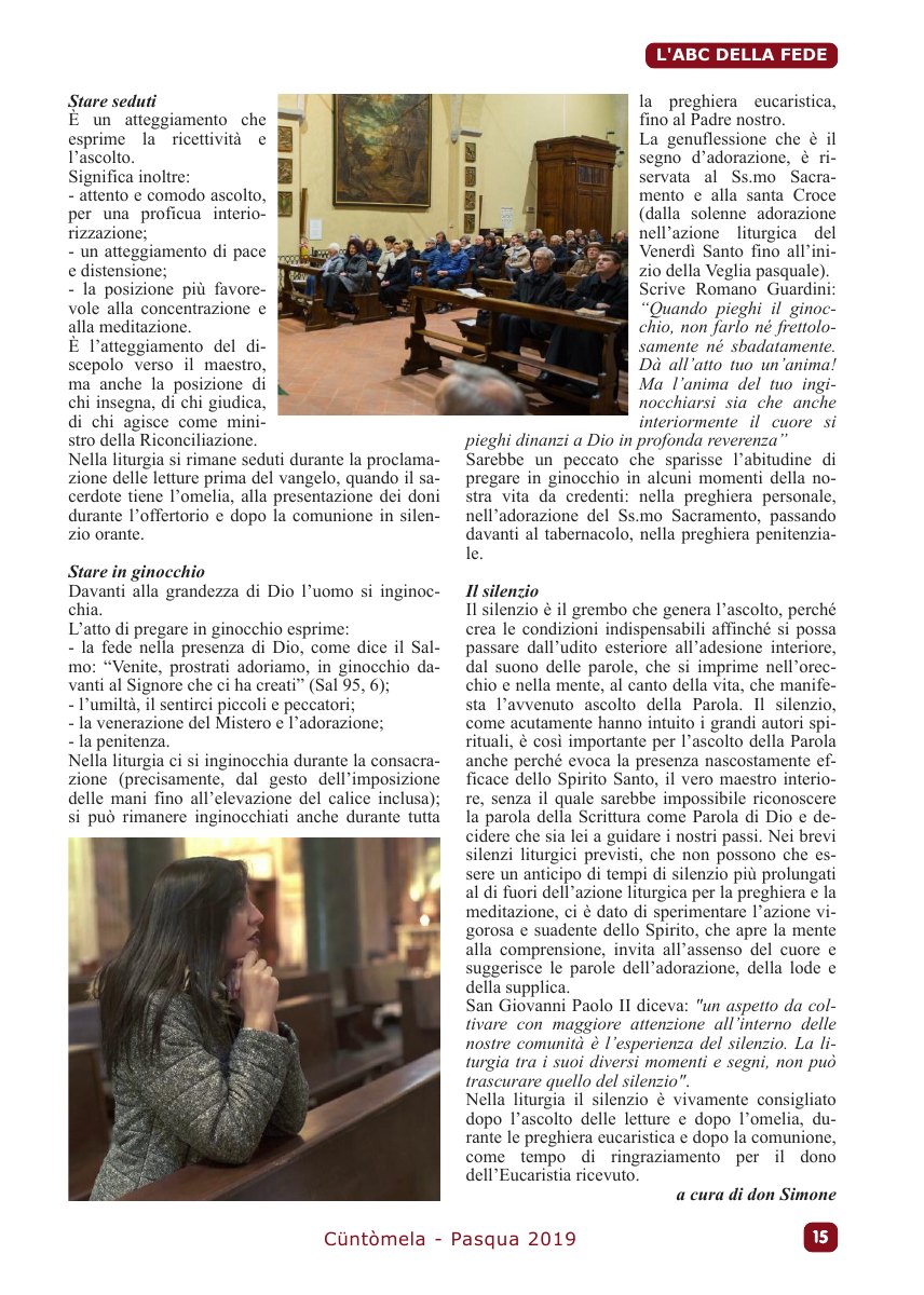 Cuntomela Pasqua 2019