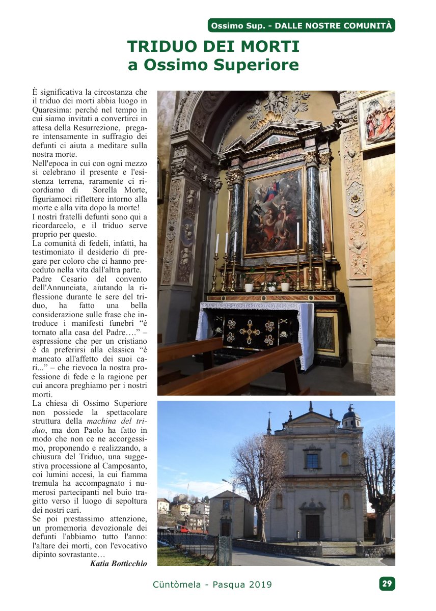 Cuntomela Pasqua 2019
