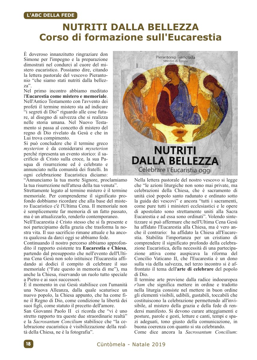 Cuntomela Natale 2019