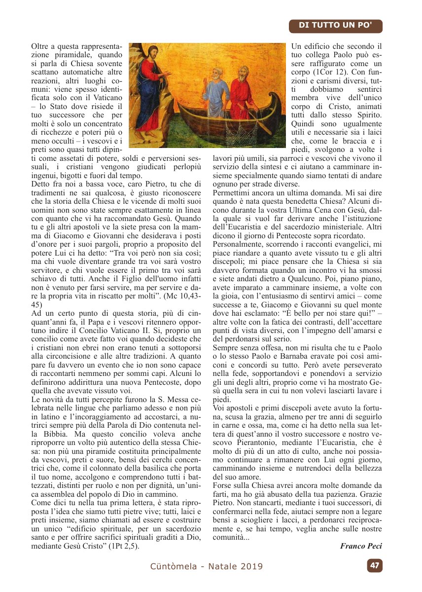 Cuntomela Natale 2019