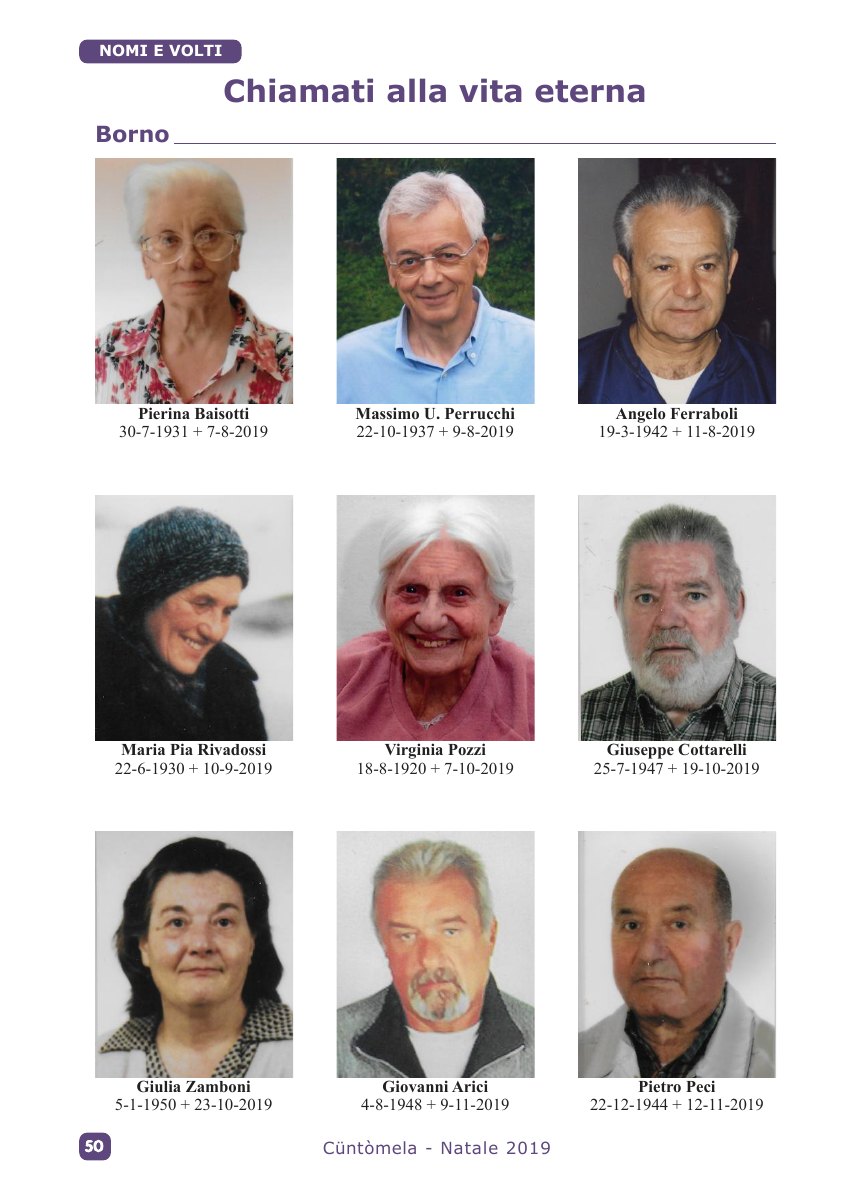 Cuntomela Natale 2019
