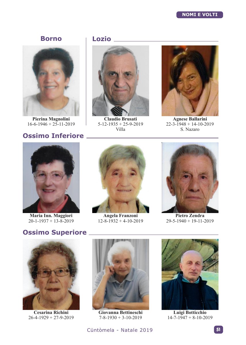 Cuntomela Natale 2019