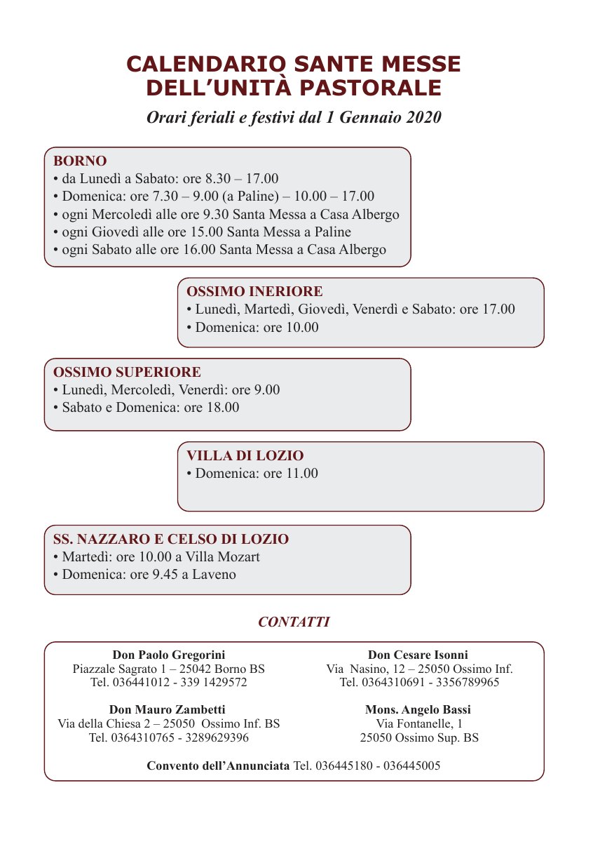 Cuntomela Natale 2019