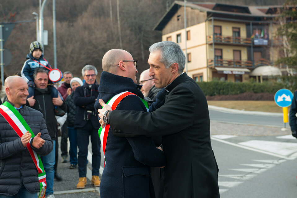 13-1-2019: don Paolo è proprio arrivato.