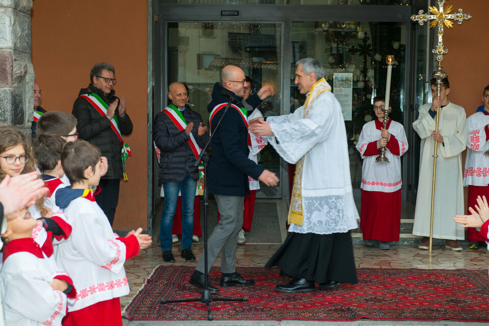 13-1-2019: don Paolo è proprio arrivato.