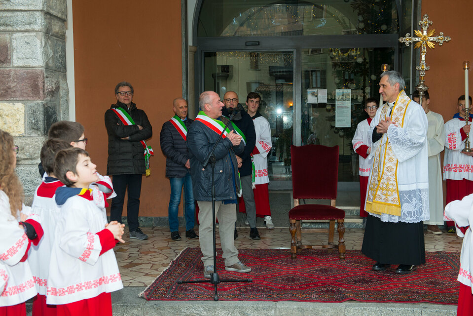 13-1-2019: don Paolo è proprio arrivato.