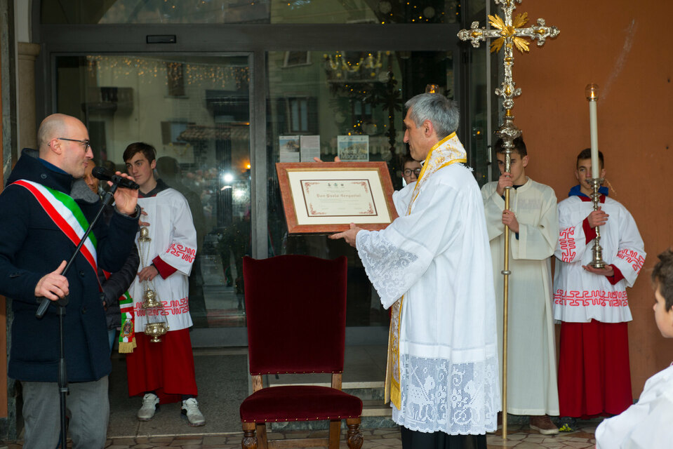 13-1-2019: don Paolo è proprio arrivato.