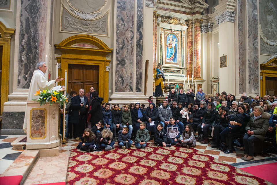 13-1-2019: don Paolo è proprio arrivato.