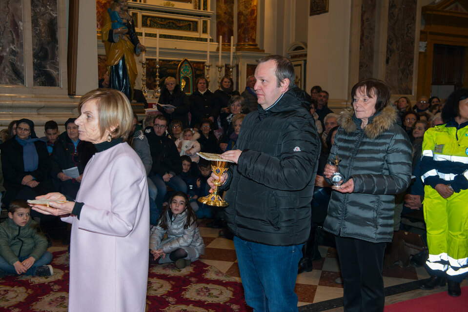13-1-2019: don Paolo è proprio arrivato.