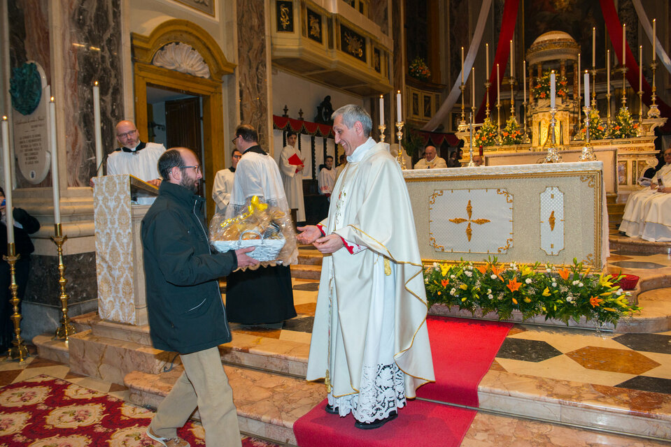 13-1-2019: don Paolo è proprio arrivato.