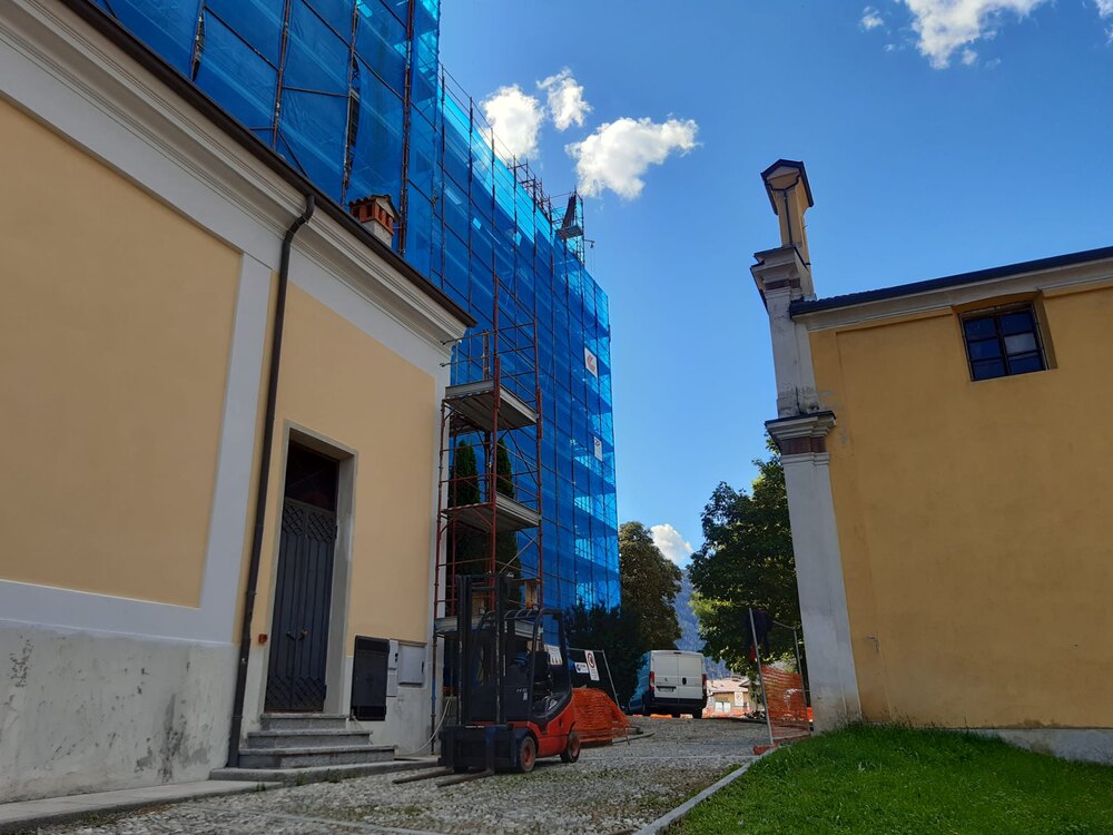 3 settembre 2020: si iniziano a rivedere le facciate rinnovate
