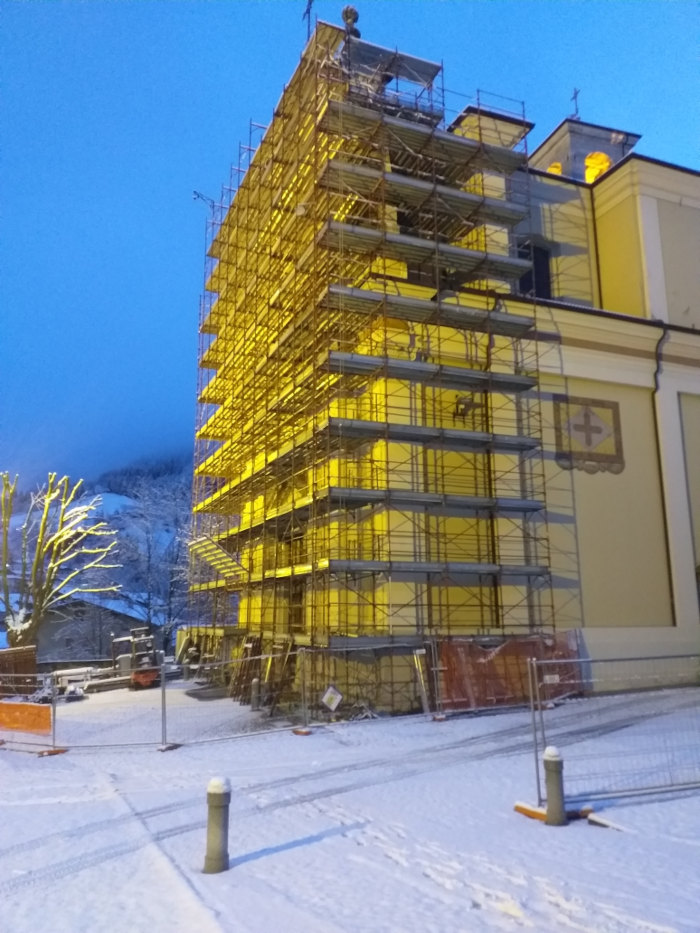 Marzo 2020: una nevicata rende suggestivo il panorama
