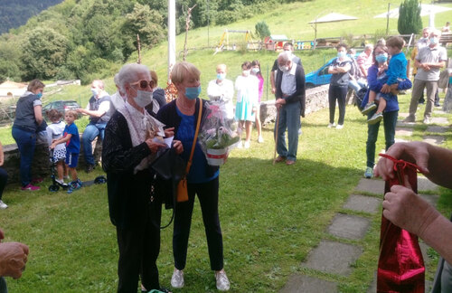 ANZIANI FESTEGGIATI CON I PATRONI NAZZARO E CELSO