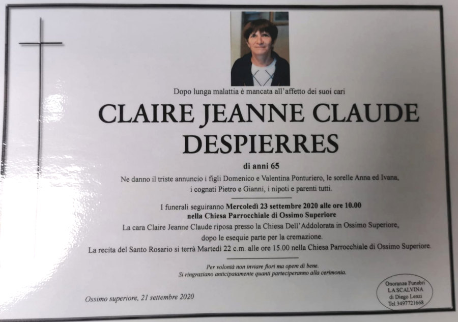 21-9-2020 def claire jeanne claude despierres