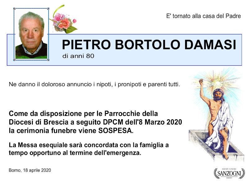 pietro bortolo damasi