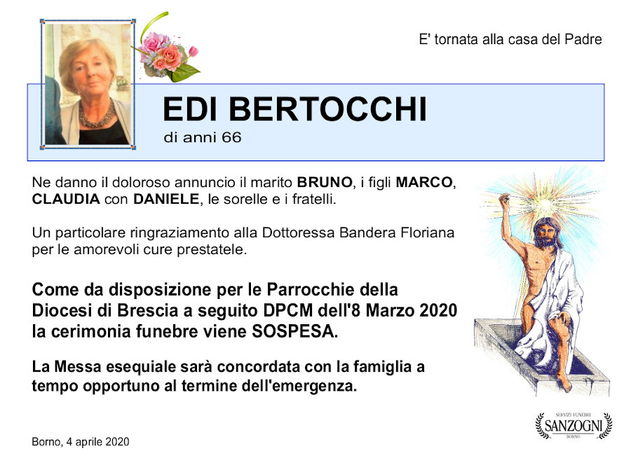 defunto Edi Bertocchi