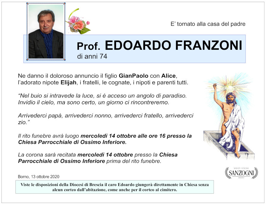13-10-2020: def Edoardo Franzoni
