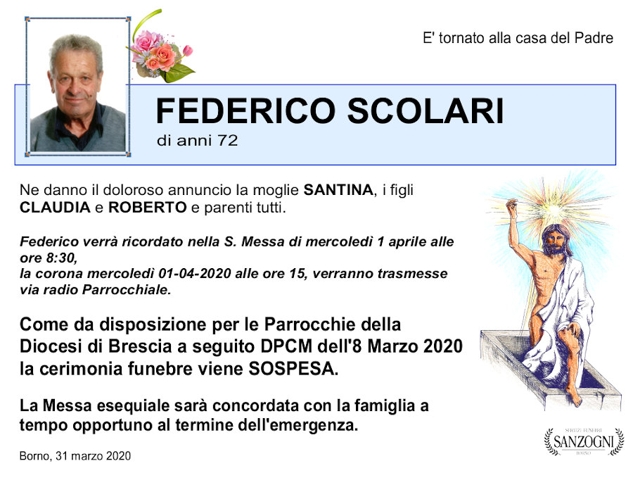 defunto Federico Scolari