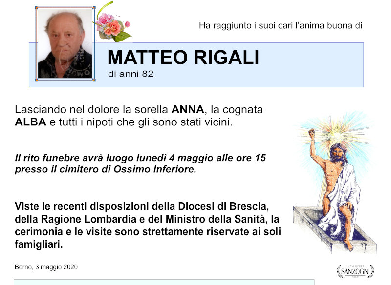 def matteo rigali