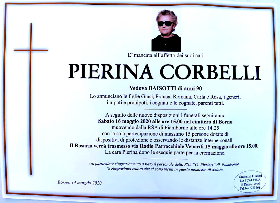 def pierina corbelli