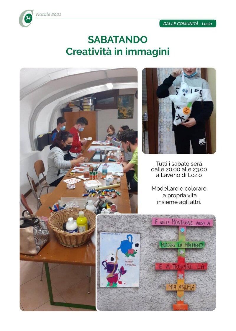 SABATANDO Creatività in immagini