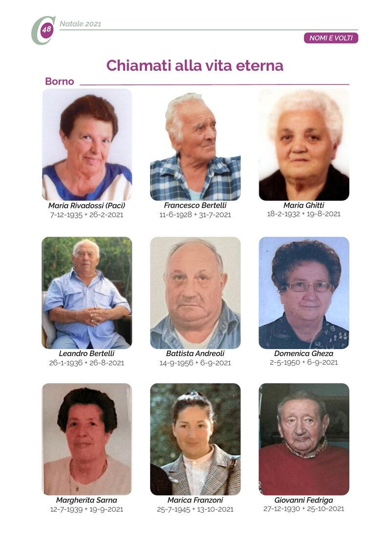 Chiamati alla vita eterna