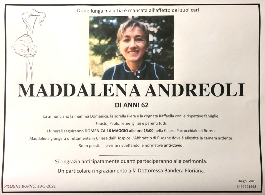 13-5-2021: def maddalena andreoli