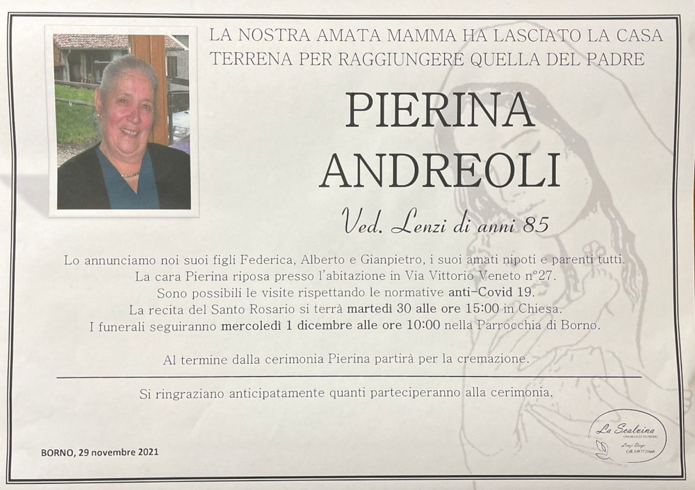 29-11-2021: def pierina andreoli