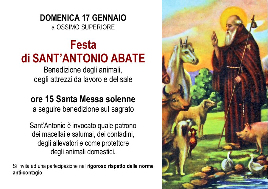 17-1-2021 Festa S. Antonio Ossimo sup