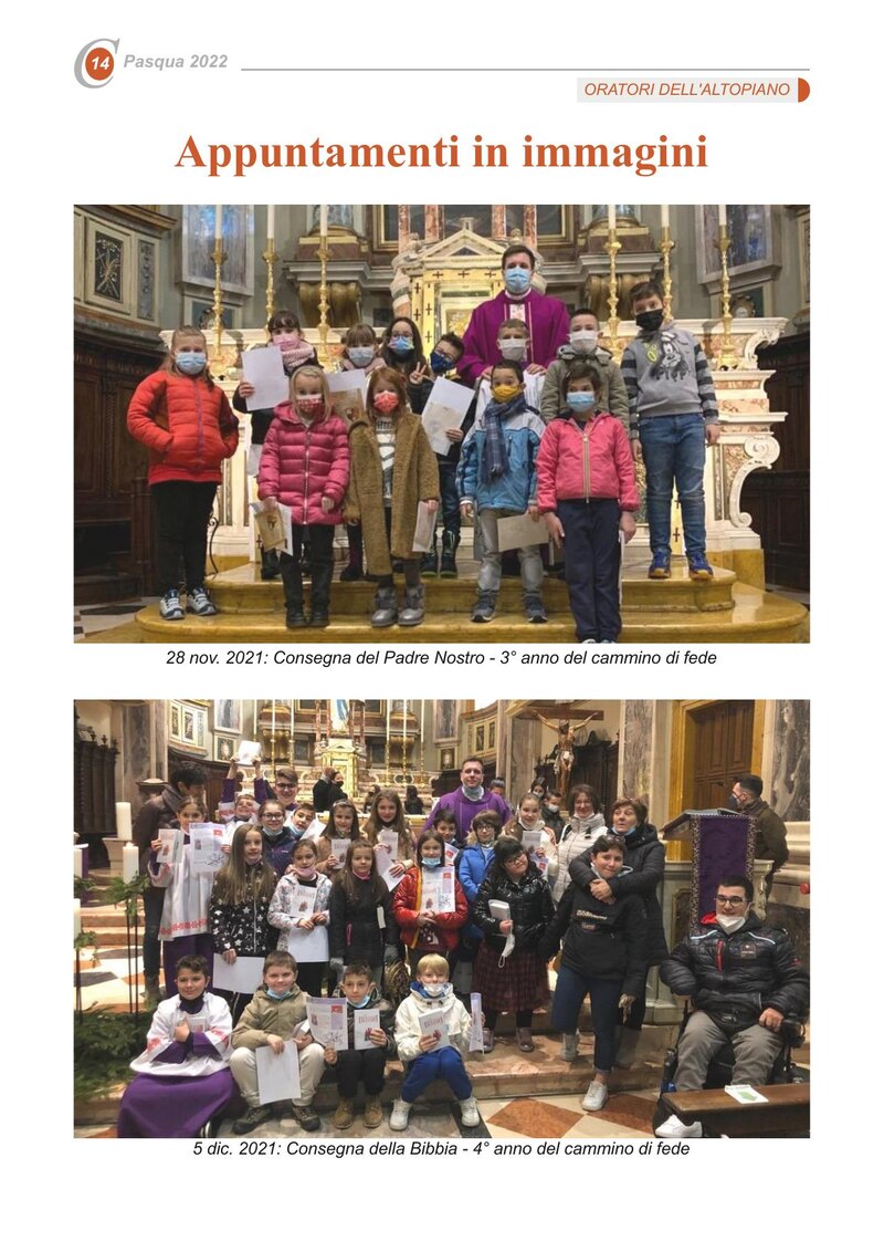 Esperienza quaresimale nelle famiglie