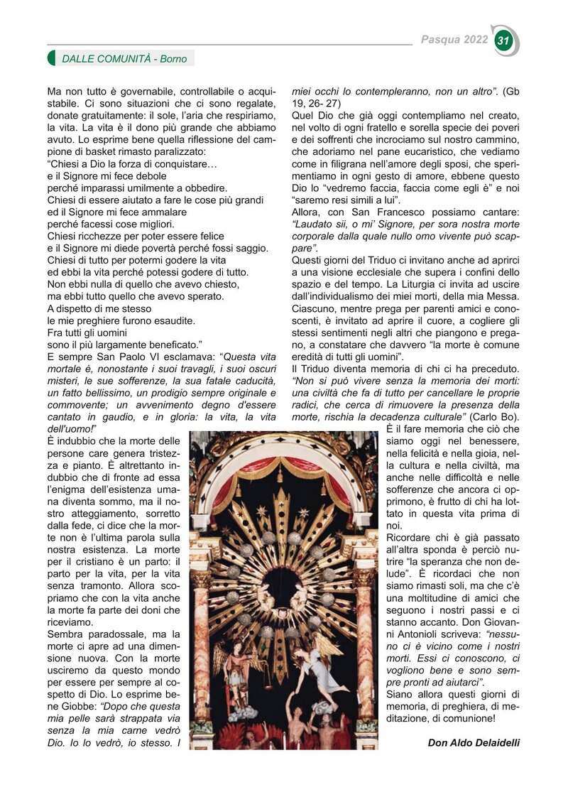 Cuntomela Pasqua 2022