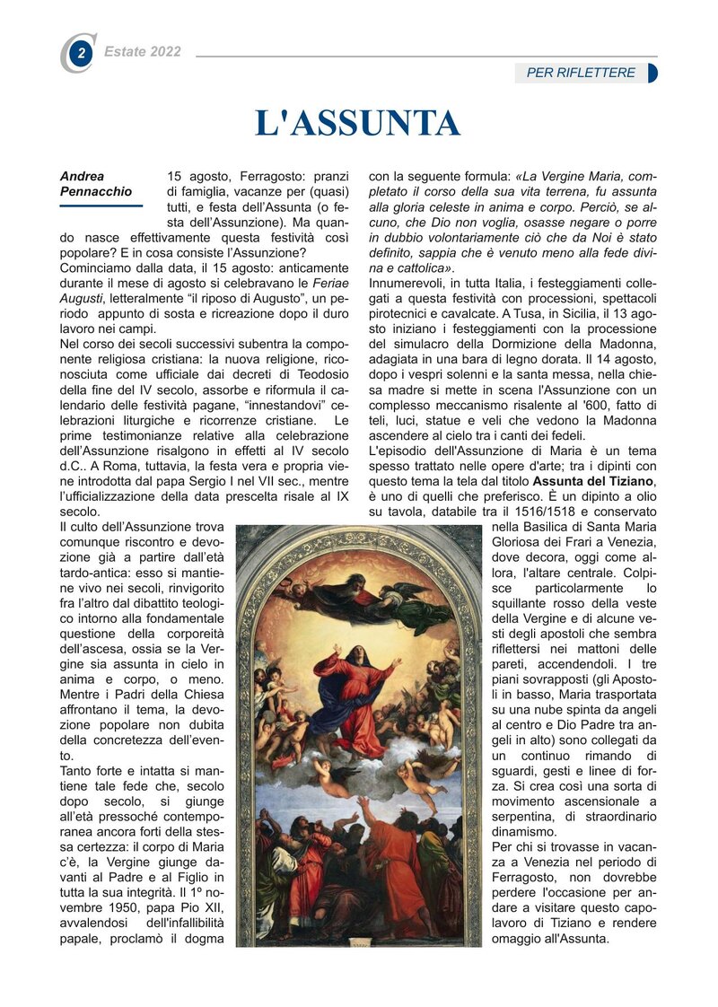 L'ASSUNTA