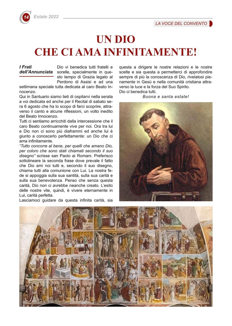 UN DIO CHE CI AMA INFINITAMENTE!
