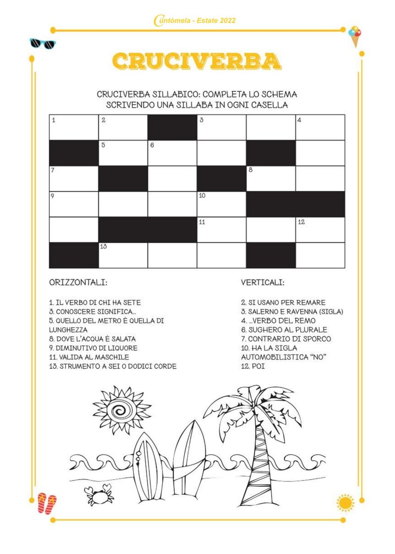 inserto Cuntomela Estate 2022